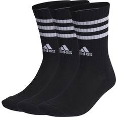adidas 3-Stripes Cushioned Tennissokker - Black/White