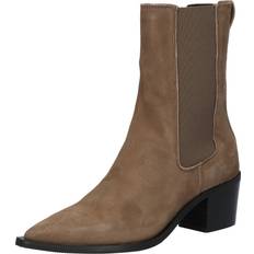 Calvin Klein Damen Stiefel & Boots Calvin Klein Cowboystiefel braun