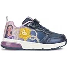 Geox SPACECLUB GIRL Sneaker, NAVY/Lavender