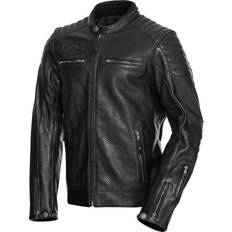 John Doe Storm Lederjacke schwarz Herren Herren