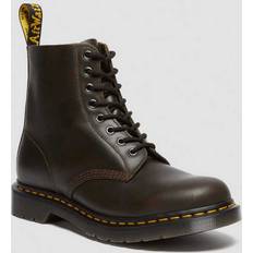 Dr. Martens Men's 1460 Pascal Orleans Leather Lace Up Boots in Brown