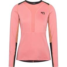 Løb - Pink Toppe svedundertøj Kari Traa Women's Tirill L/S Funktionsshirt rød/pink