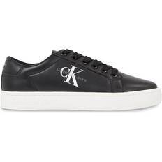 Calvin Klein Skor Calvin Klein Sneakers Jeans Classic Cupsole Laceup Lth Wn YW0YW01269 Svart