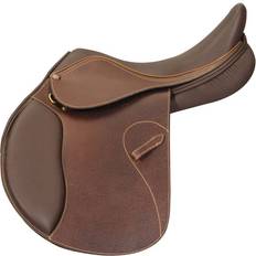 Leather Horse Saddles HDR Memor-X Close Contact Saddle 17XW Austrln Nut (17XW)