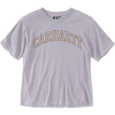 Carhartt Nainen Paidat Carhartt Lightweight Graphic, t-shirt women color: Light Purple/Light Brown