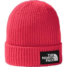 The North Face Boys Accessories The North Face Kid's TNF Box Logo Cuff Beanie - Radiant Poppy