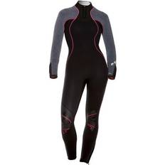 Gray Wetsuits Bare 5mm Nixie Ultra Women's Full Wetsuit Grey Heather/Pink