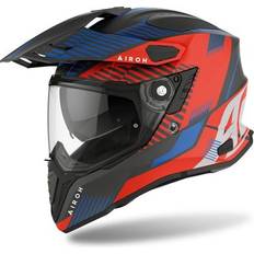 Airoh Commander Adventure Helmet Red-Blue