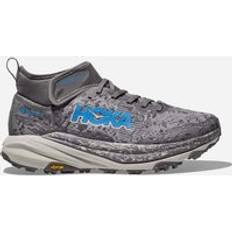 Hoka Men's Speedgoat Mid GORE-TEX Trail Shoes in Satellite Grey/Stardust