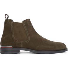 47 ½ Stivaletti Chelsea Tommy Hilfiger Suede Chelsea Boots Green