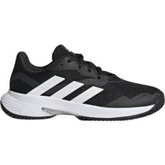 48 ⅔ Racketsportskor Adidas CourtJam Control Tennisschuh Damen schwarz