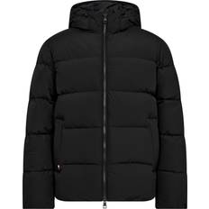 Tommy Hilfiger Herr Jackor Tommy Hilfiger Down Hooded Puffer Jacket Herr Höstjackor Från Magasin Black