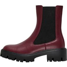 Only Bottes Chelsea Only Chelsea Femme Shoes 15272047 Bordeaux