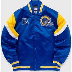 NFL Chaquetas & Suéteres Mitchell & Ness Mitchell & Ness NFL HEAVYWEIGHT SATIN JACKET LOS ANGELES RAMS men Bomber Jackets Team Jackets blue in size:M