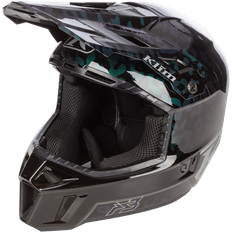 Klim F3 Carbon Skoterhjälm Wild-Chameleon