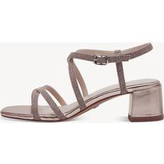 Dame - Syntetisk Højhælede sko Tamaris 128204-42 Kvinde Rose Glam Højhælede Sandaler hos Magasin