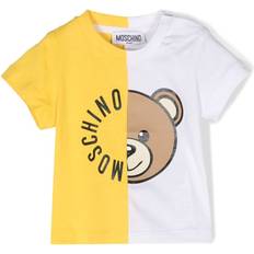 Children's Clothing Moschino Moschino Kids colour-block cotton T-shirt kids Cotton White