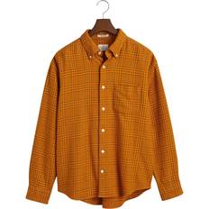 Gant Unisex Shirts Gant Herre Relaxed fit houndstooth skjorte