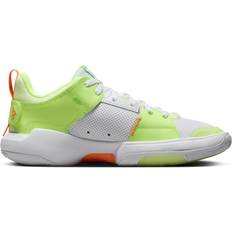 Amarillo - Hombre Zapatillas de Baloncesto Jordan One Take 5 - White/Ghost Green/Barely Volt/Rage Green