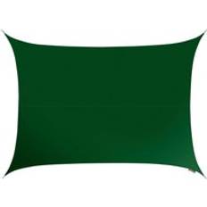 Primrose 5m x 4m Water Resistant Patio Sun Shade Sail 96.5% UV Block Free Rope - Green