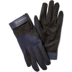 Ariat Ladies Non-Insulated Tek Grip Riding Gloves Navy Blue: