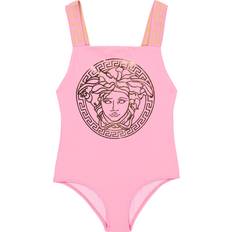 Guld Badedragter Børnetøj Versace Kids Medusa swimsuit pink Y