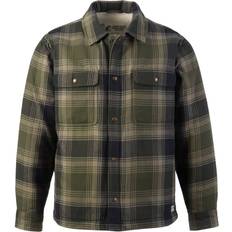 Marmot Men's Ridgefield Sherpa Flannel Shirt Jacket Nori