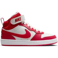 Nike Court Borough Mid 2 GSV - Sail/White/Gym Red