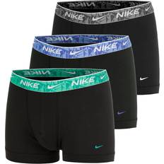 Men Underwear Nike Everyday Cotton Stretch Trunk Boxer Shorts Pack Men multicoloured