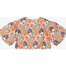 Blouses & Tunics The Middle Daughter Girls Pink Floral Cotton Blouse (13-14 year)