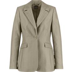 Taifun Blazer With Pinstripes Sage