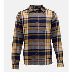 Black Diamond Shirts Black Diamond Project Flannel Indigo/Gold Plaid