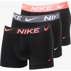 Polyester Unterhosen Nike 3er-Set Boxershorts Trunk 0000KE1156 Schwarz