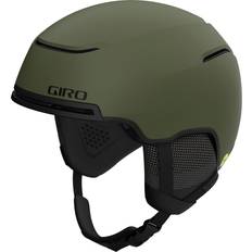 Adult Ski Helmets Giro Adult Jackson MIPS Snow Helmet, Kids, Small, Green