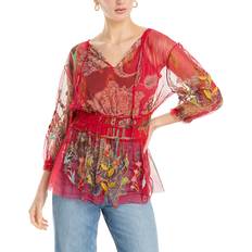 Nylon Blouses Johnny Was Feather Blouse