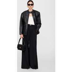 Anine Bing Outerwear Anine Bing Henry Jacket in Black Leather