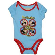 Yellow Bodysuits Children's Clothing The Beatles Toddler Yellow Submarine Porthole Babygrow