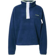 Top Columbia Helvetia II Cropped Half Snap - Blue