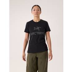 Arc'teryx T-shirts Arc'teryx Womens Arc'word Cotton T-shirt S/S (Sort (BLACK) X-large)