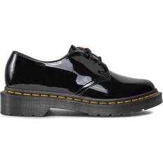 Negro Oxford Dr. Martens 1461 Lackleder Oxford Schuhe - Schwarz