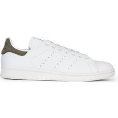 45 - adidas Stan Smith Sko adidas Stan Smith Core White/Core White/Olive Strata Str: