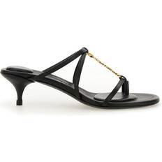 Rubber Heeled Sandals Jacquemus Jacquemus Pralu Basses Leather Sandal