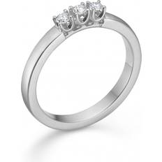 Mads Z Crown Alliance Ring kt. Vitguld 0,04 ct. 1641843-56 Dam White gold (56)