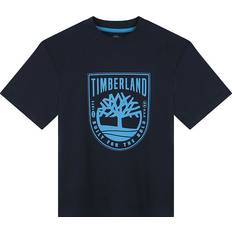 Timberland Kids' Logo T-Shirt, Navy