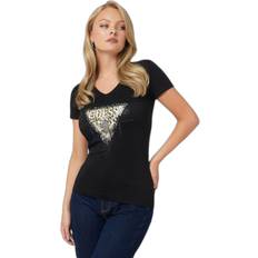 Argent - Femme T-shirts Guess T-shirt Femme - Noir