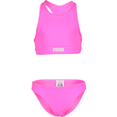Puma Swimwear Puma Bustier Bikini Kids - Pink