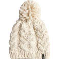 Beige Sombreros Roxy Winter Chunky Beanie For Women