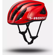 Bike Accessories Specialized S-Works Prevail III MIPS Road Helmet Vivid Red