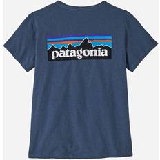 Patagonia Women's P-6 Logo Responsibili-Tee T-Shirt (Utility Blue)
