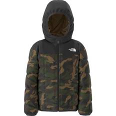 L Jackets The North Face Kid's Reversible Shasta Hooded Full Zip Jacket - Tnf Black/Tnf Camo Print